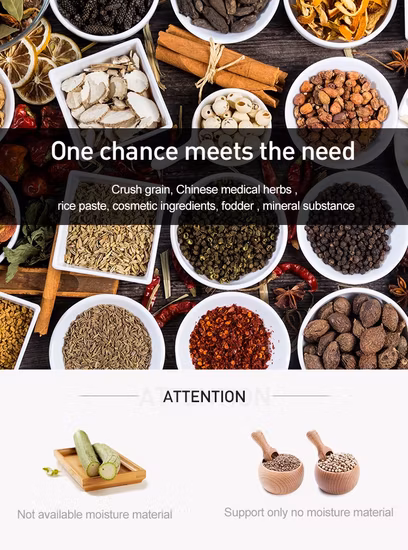 Broyeur à épices sec domestique Commercial, broyeur à grains, broyeur fin, broyeur à farine, moulin à grains de café